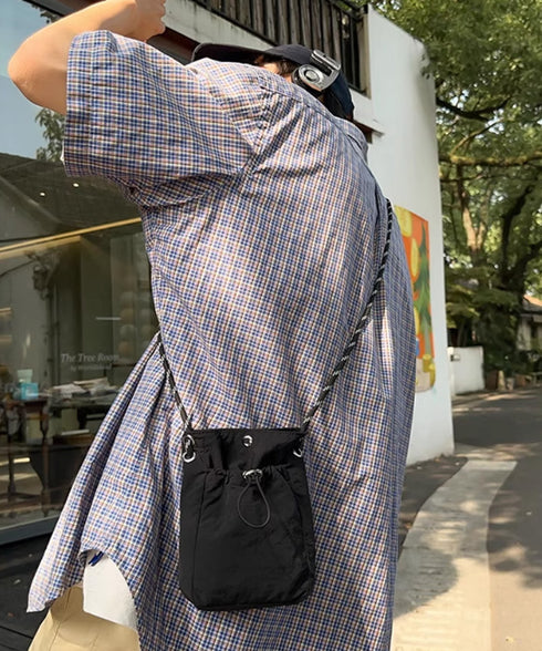 ミニ ショルダーバッグ レディース 軽量 可愛い 斜め掛けバッグ 小さめ 肩掛けかばん おしゃれ スクエアバッグ 韓国風 スマホバッグ コンパクト ナイロンバッグ 88CXH-103