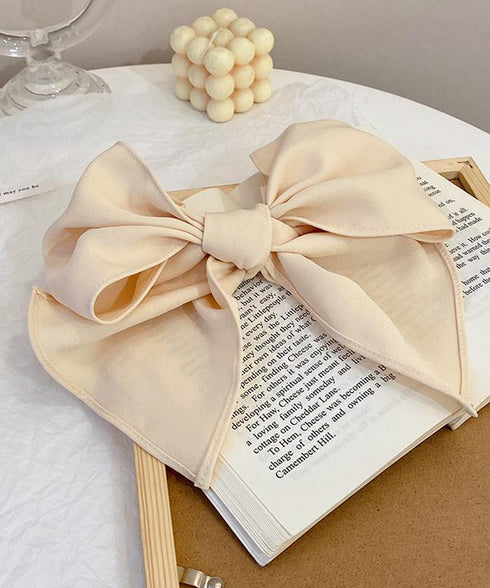 ビッグリボン バレッタ ヘアクリップ上品 おしゃれ ヘアアクセサリー レディース プチプラ まとめ髪 大人かわいい ヘアアレンジ 大きめ 髪飾り リボンクリップ 88CXH-106