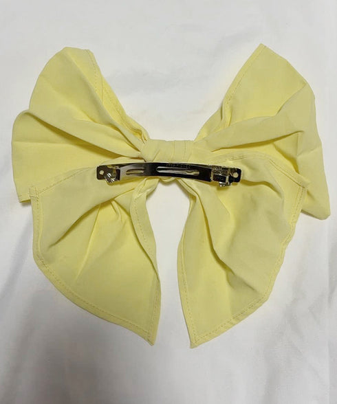 ビッグリボン バレッタ ヘアクリップ上品 おしゃれ ヘアアクセサリー レディース プチプラ まとめ髪 大人かわいい ヘアアレンジ 大きめ 髪飾り リボンクリップ 88CXH-106