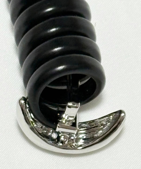 メタル コイルポニー簡単 コイルアップ 大人かわいい スパイラルヘアゴム フェミニン ヘアアレンジ エレガント ヘアアクセサリー 韓国風 ポニーテール おしゃれ 88CXH-109