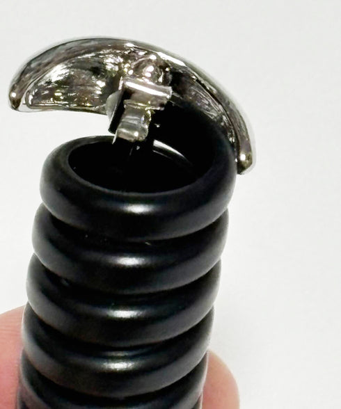 メタル コイルポニー簡単 コイルアップ 大人かわいい スパイラルヘアゴム フェミニン ヘアアレンジ エレガント ヘアアクセサリー 韓国風 ポニーテール おしゃれ 88CXH-109