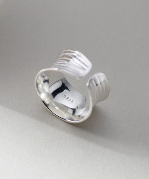 ワイドリング レディース 指輪 韓国風 大人可愛い テクスチャーリング プチプラ 太めリング おしゃれ 指輪 シルバー ゴールド 幅広リング トレンド 10代 88CXH-132