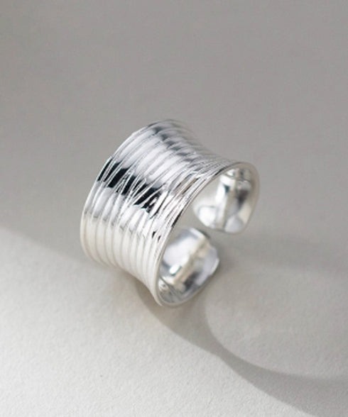 ワイドリング レディース 指輪 韓国風 大人可愛い テクスチャーリング プチプラ 太めリング おしゃれ 指輪 シルバー ゴールド 幅広リング トレンド 10代 88CXH-132