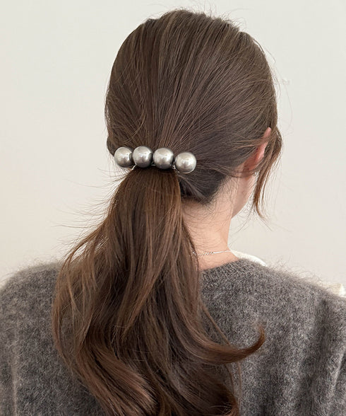 フェイクパール ヘアクリップ 大人可愛い レディース ヘアアクセサリー きれいめ ヘアアレンジ 韓国ファッション 簡単髪留め フェミニン まとめ髪 上品 結婚式 88CXH-141