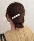 フェイクパール ヘアクリップ 大人可愛い レディース ヘアアクセサリー きれいめ ヘアアレンジ 韓国ファッション 簡単髪留め フェミニン まとめ髪 上品 結婚式 88CXH-141