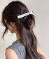 ダッカール ヘアクリップ上品ヘアアレンジ 大人可愛い くちばしクリップ きれいめ メタルヘアクリップ 大きめ 韓国風 簡単髪留め フェミニンまとめ髪 結婚式高見え 88CXH-142