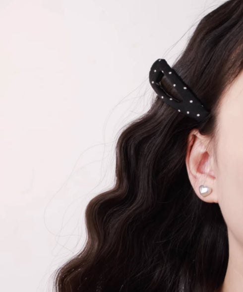 ドット柄 ヘアピン 韓国風 パッチンピン 大人かわいい 水玉模様スリーピン フェミニン 簡単髪留め きれいめ 髪飾り 上品 ヘアアクセサリー カジュアル プチプラ 88CXH-159