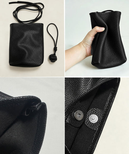 結びチャーム付き ミニショルダーバッグ レディース 大人可愛い スマホショルダー PUレザー 肩掛けカバン 韓国風 フェイクレザー コンパクトバッグ 軽量 88CXH-185