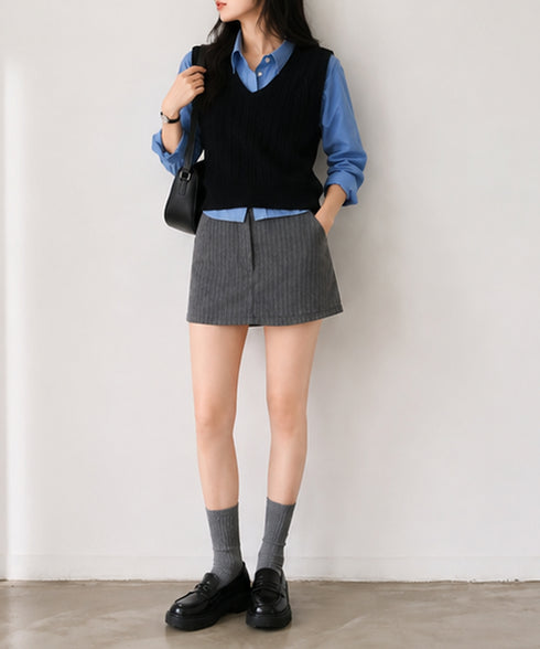 ベーシック ショート丈長袖シャツブラウス シンプル クロップド丈 トップス レディース 大人可愛い レギュラーカラーシャツ 韓国風 カーディガン 春秋服きれいめ 88CXH-202