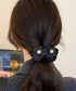 フラワーヘアバンスクリップ 簡単まとめ髪 レディース ヘアクリップ 大人上品 きれいめ ヘアアクセ 韓国風 フェイクパール飾り ヘアアクセサリー雑貨 フェミニン 89HSH-001