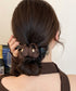 フラワーヘアバンスクリップ 簡単まとめ髪 レディース ヘアクリップ 大人上品 きれいめ ヘアアクセ 韓国風 フェイクパール飾り ヘアアクセサリー雑貨 フェミニン 89HSH-001