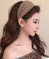 ワイドカチューシャ 韓国風 幅広カチューシャ レディース 大人可愛い ヘアアクセサリー 髪飾り シンプル 洗顔 小物 エレガント 髪留め ヘアバンド 89XINCH-002