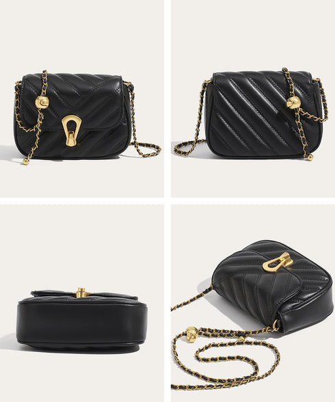 ミニショルダーバッグ キルティング鞄上品 レディース ミニバッグ チェーンストラップカバン 大人可愛い 斜め掛け 2way フェミニン コンパクトかばん 肩掛け鞄 89AI-017