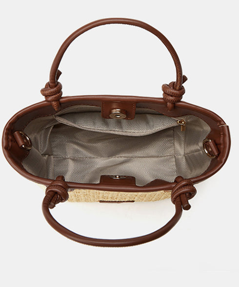 ミニカゴバッグ ショルダーバッグ ミニ鞄 ストローバッグ レディース 可愛い 2WAY 編みバッグ 花火大会手提げバッグ 斜めがけ 麦わら鞄 夏祭り 肩掛けバッグ 89AI-019