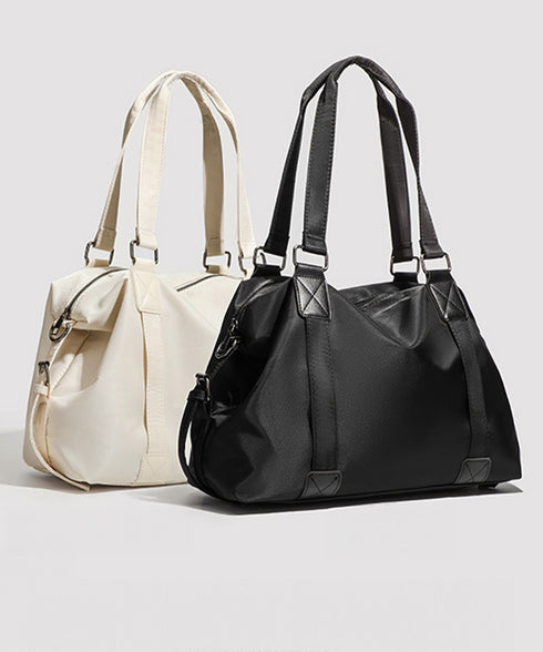 大容量トートバッグA4通勤通学斜め掛け鞄 レディース ナイロンショルダーバッグ 肩掛け シンプル 旅行 オフィスカジュアル手提げバッグ マザーズバッグビッグサイズ 89AI-021