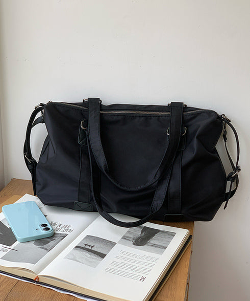 大容量トートバッグA4通勤通学斜め掛け鞄 レディース ナイロンショルダーバッグ 肩掛け シンプル 旅行 オフィスカジュアル手提げバッグ マザーズバッグビッグサイズ 89AI-021