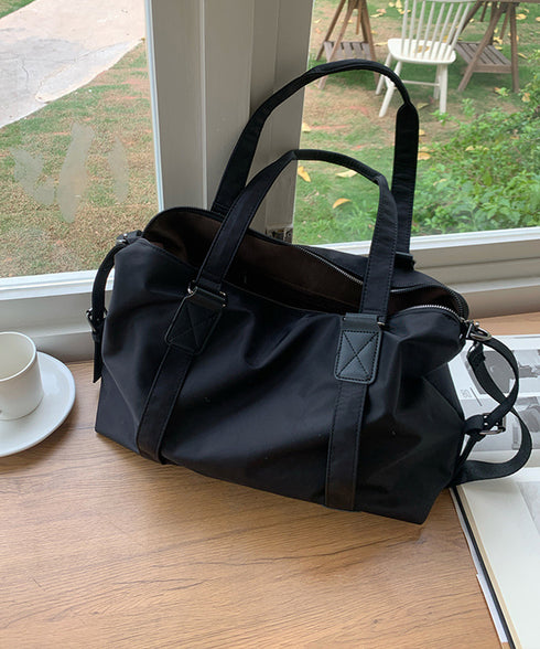 大容量トートバッグA4通勤通学斜め掛け鞄 レディース ナイロンショルダーバッグ 肩掛け シンプル 旅行 オフィスカジュアル手提げバッグ マザーズバッグビッグサイズ 89AI-021