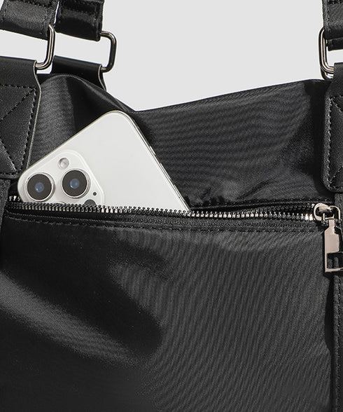 大容量トートバッグA4通勤通学斜め掛け鞄 レディース ナイロンショルダーバッグ 肩掛け シンプル 旅行 オフィスカジュアル手提げバッグ マザーズバッグビッグサイズ 89AI-021