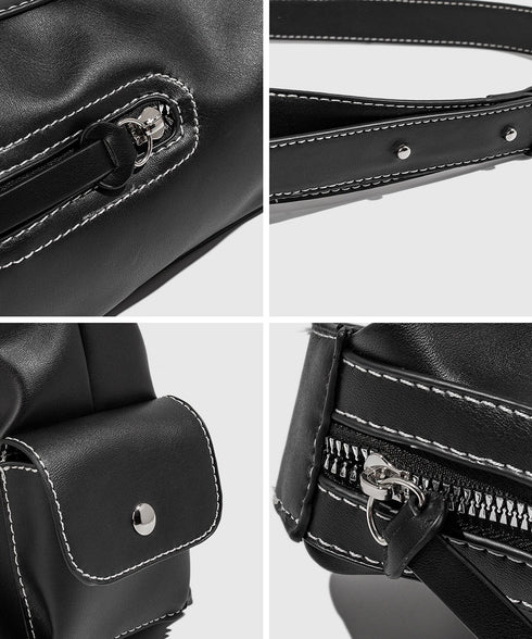 ショルダーバッグレディース 肩掛け韓国風 合皮カバン 手提げ鞄 通勤 ワンショルダートートバッグ フェイクレザー 軽い PUレザーかばん お出かけ カジュアル軽量 89AI-022