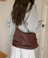 ショルダーバッグ 斜めがけ鞄 韓国風 PUレザー鞄 レディース フェイクレザー 肩掛けバッグ シンプルワンショルダーバッグ オルチャン 通勤通学 軽いバッグ 89AI-023