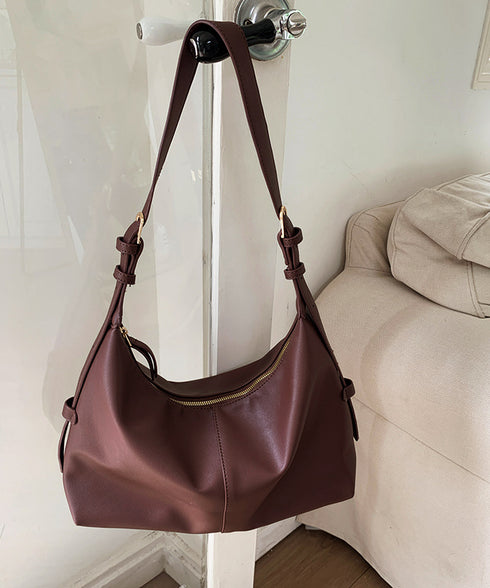 ショルダーバッグ 斜めがけ鞄 韓国風 PUレザー鞄 レディース フェイクレザー 肩掛けバッグ シンプルワンショルダーバッグ オルチャン 通勤通学 軽いバッグ 89AI-023