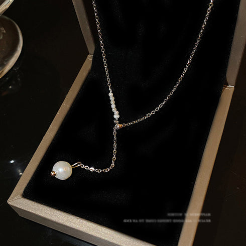 ネックレス ペンダント パール 韓国風 アクセサリー レディース チェーンネックレス 上品 華奢 オシャレネックレス 高見え 首飾り ジュエリー 結婚式 可愛い 89CHUFU-018