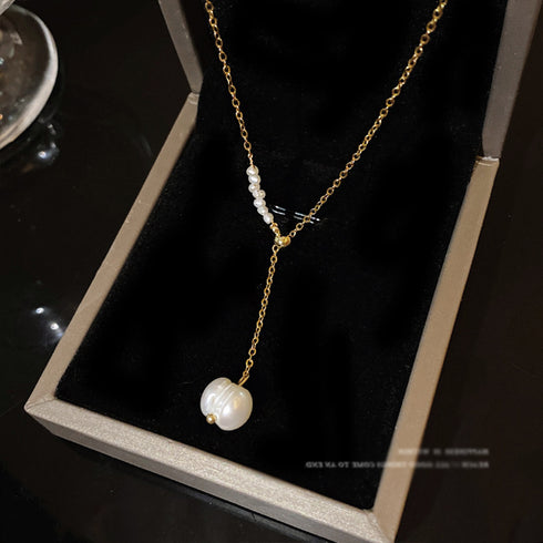 ネックレス ペンダント パール 韓国風 アクセサリー レディース チェーンネックレス 上品 華奢 オシャレネックレス 高見え 首飾り ジュエリー 結婚式 可愛い 89CHUFU-018