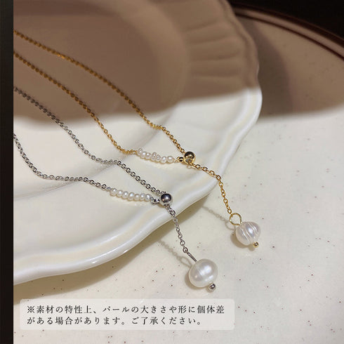 ネックレス ペンダント パール 韓国風 アクセサリー レディース チェーンネックレス 上品 華奢 オシャレネックレス 高見え 首飾り ジュエリー 結婚式 可愛い 89CHUFU-018