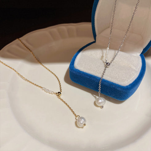 ネックレス ペンダント パール 韓国風 アクセサリー レディース チェーンネックレス 上品 華奢 オシャレネックレス 高見え 首飾り ジュエリー 結婚式 可愛い 89CHUFU-018