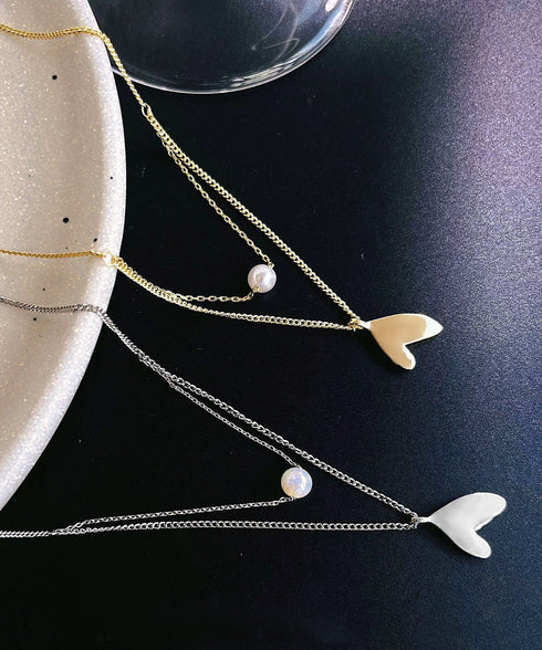 チェーン ネックレス 新作 ペンダント レディース 貝殻ネックレス きらきら アクセサリー 細め フェイクパール首飾り 上品 輝く 結婚式 女子会 プレゼント 89CHUFU-020