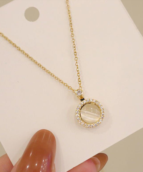 ネックレス 回転式 チェーンネックレス レディース ラインストーン パーティー アクセサリー ゴールド首飾り きらきら 輝く ジュエリー 新作 結婚式 可愛い 89CHUFU-022