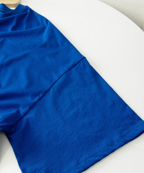 バックプリントTシャツ ゆったりビッグt ロングtシャツ レディース ビッグロゴT体型カバー 半袖英字ロゴカットソーユニセックス 夏t 韓国風 チュニックトップス 89EKDZ-002