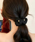 フラワーヘアバンスクリップ 簡単まとめ髪 レディース ヘアクリップ 大人上品 きれいめ ヘアアクセ 韓国風 フェイクパール飾り ヘアアクセサリー雑貨 フェミニン 89HSH-001