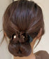 フラワーヘアバンスクリップ 簡単まとめ髪 レディース ヘアクリップ 大人上品 きれいめ ヘアアクセ 韓国風 フェイクパール飾り ヘアアクセサリー雑貨 フェミニン 89HSH-001