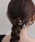 フラワーヘアバンスクリップ 簡単まとめ髪 レディース ヘアクリップ 大人上品 きれいめ ヘアアクセ 韓国風 フェイクパール飾り ヘアアクセサリー雑貨 フェミニン 89HSH-001