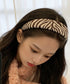 跡つかないカチューシャ ゼブラ柄 韓国風 ヘアアクセサリー 大人可愛い レディース 髪飾り ファッション小物 アニマル柄カチューシャ カジュアル ヘアバンド 洗顔 89HUAY-009