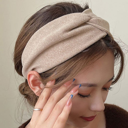 ヘアバンド レディース 幅広い 髪留め ヘアアクセサリー 洗顔 スポーツターバン 無地 アウトドアターバン リラックス 可愛い シンプル 89QLANG-001