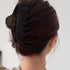 ヘアクリップ大きめアクリルバンスクリップ ビッククリップ ヘアアクセサリー レディース フェミニン 大人 アクセ きれいめ 髪留め 韓国ファッション 大人っぽい 89QLANG-011