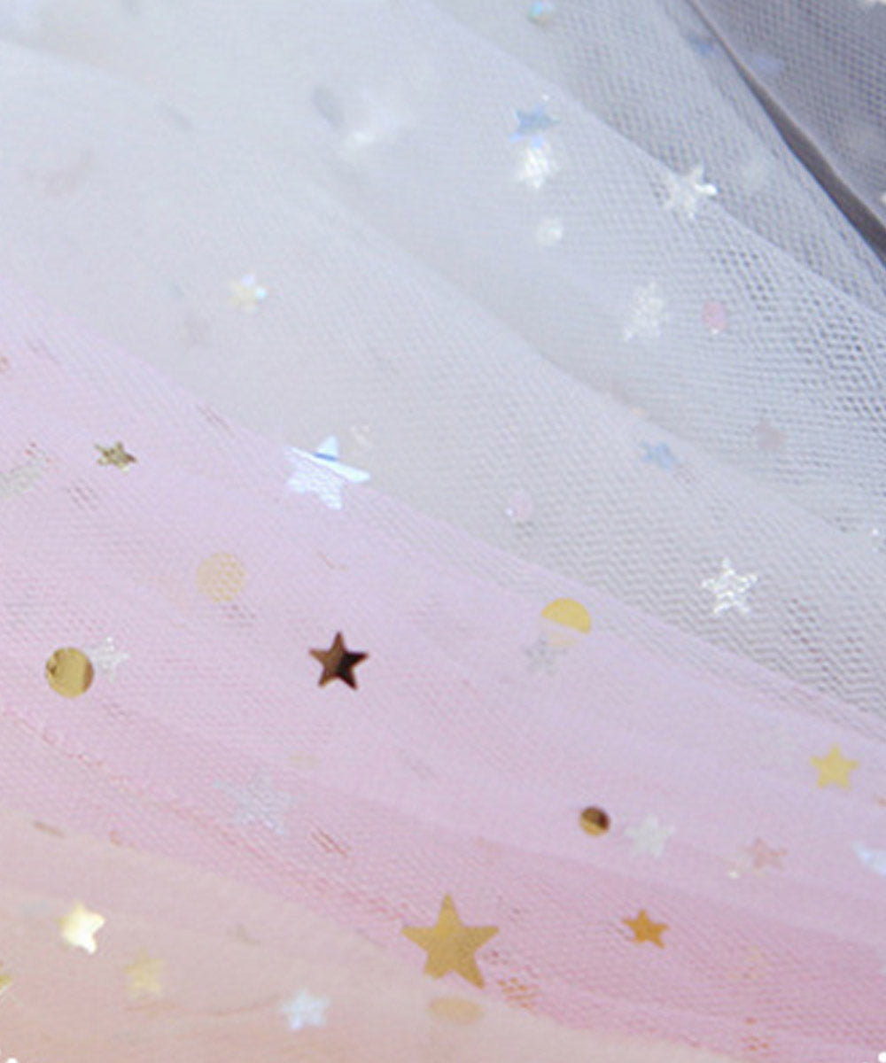 シースルーソックス 星柄シアー靴下春夏秋