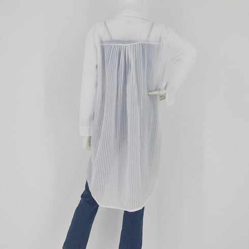 UVケアカーディガン 薄手 UVケアカーディガン 薄手 ロングシャツ ボタン付き レディース シャツワンピース 89WENWEN-001