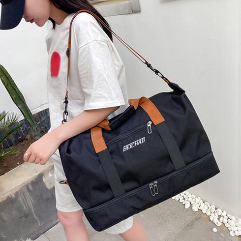 トラベルバッグ大容量旅行 ボストンバッグ キャリーオン 旅行バッグ スポーツバッグ レディース 肩掛け 修学旅行バッグ 宿泊学習 ビッグサイズ マザーズバッグ 89XFENG-053