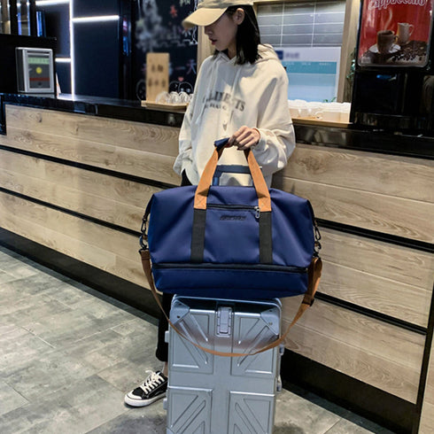 トラベルバッグ大容量旅行 ボストンバッグ キャリーオン 旅行バッグ スポーツバッグ レディース 肩掛け 修学旅行バッグ 宿泊学習 ビッグサイズ マザーズバッグ 89XFENG-053