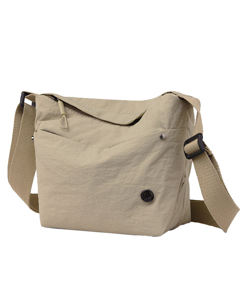 ミニショルダーバッグ 軽量斜めがけバッグ レディース ナイロンカバン 韓国風 コンパクト鞄 小さめ シンプル 2way ミニバッグ 無地 肩掛けクロスボディバッグ 89XFENG-066