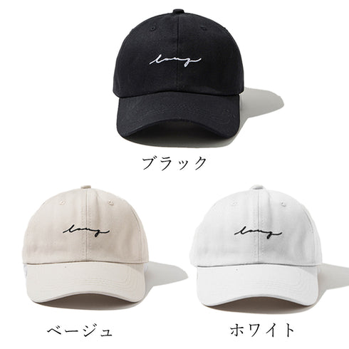 ロゴキャップ 帽子 レディース ロゴキャップ 帽子 レディース ユニセックス シンプル おしゃれ ベースボールキャップ 刺しゅう入り ハット 89XIA-001