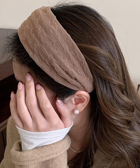 ワイドカチューシャ 韓国風 幅広カチューシャ レディース 大人可愛い ヘアアクセサリー 髪飾り シンプル 洗顔 小物 エレガント 髪留め ヘアバンド 89XINCH-002