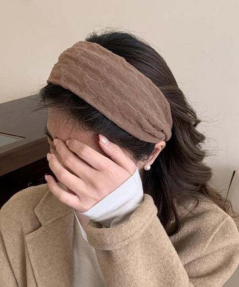 ワイドカチューシャ 韓国風 幅広カチューシャ レディース 大人可愛い ヘアアクセサリー 髪飾り シンプル 洗顔 小物 エレガント 髪留め ヘアバンド 89XINCH-002