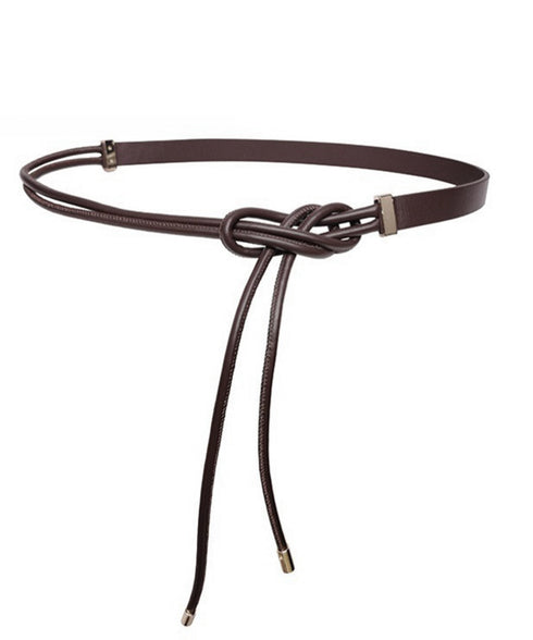 細ベルト ウエストマーク合皮ロープベルト レディース PUレザーベルト 韓国風 細見え ウエストベルト カジュアル おしゃれ 大人可愛い カジュアル 服飾雑貨小物 89YUNTU-021