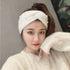 ニットヘアバンド レディース 幅広い ヘアアクセサリー 髪留め クロス ツイスト 洗顔 ボリューム感 フェイクパール アウトドアターバン リラックス 可愛い 89ZHGANG-001