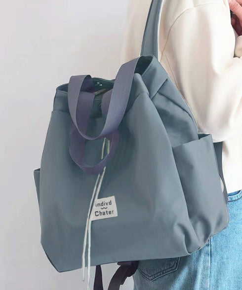 ナイロンリュック 巾着トートバッグ韓国風 A4対応 軽量ナップサックレディース 大容量リュックサック 巾着リュック大きめ 通勤通学バック 3way お出かけかばん 90GENGSU-001