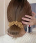 韓国風もこもこシュシュ 大人可愛い髪飾り 高弾力毛糸シュシュ ヘアゴム ヘアアクセサリー まとめ髪 きれいめ 髪留め ポニーテールゴム 簡単ヘアアレンジ秋冬小物 90HUANS-001